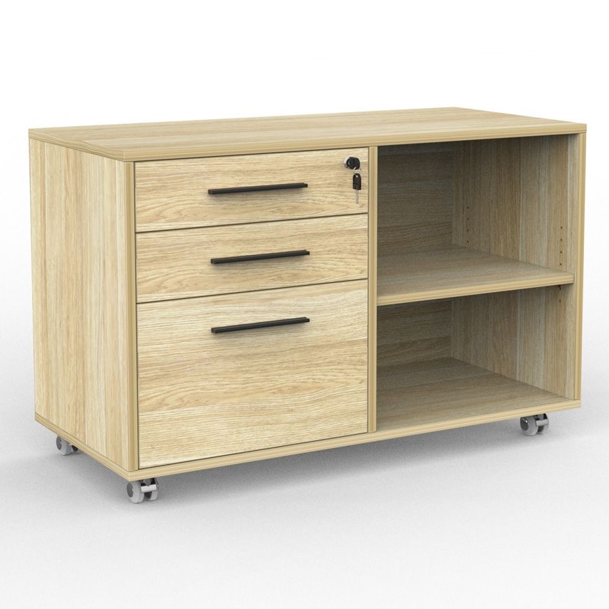 mobile drawer & shelf unit